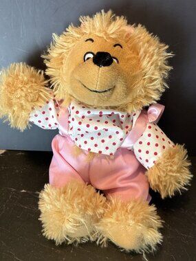 Berenstain Bears Plush Pink Polka Dot Outfit Stuffed Animal